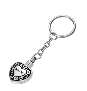 Mini urnas para mamá, urnas decorativas de recuerdo de acero inoxidable para cenizas, mariposa conmemorativa en corazón, cremación, tamaño personalizado - Product Image 6