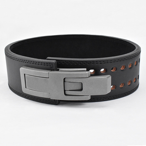 Cinturones de palanca de levantamiento de pesas de la mejor calidad, cinturón de potencia para entrenamiento de gimnasio, cinturón de cuero PU para levantamiento de pesas de Pakistán - Product Image 4