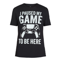 T-shirt d'été décontracté noir en polyester/coton, col rond, manches courtes, grande taille, pour hommes et femmes, avec logo personnalisé OEM