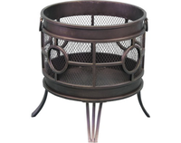 Promotion : Brasero d'extérieur en bois pour jardin, terrasse, camping