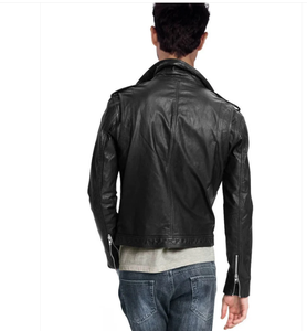 Hot 2026 modelo hombres mujeres ropa chaqueta de cuero nueva moda hombres chaqueta de cuero a prueba de viento chaqueta de cuero 2025 - Product Image 2