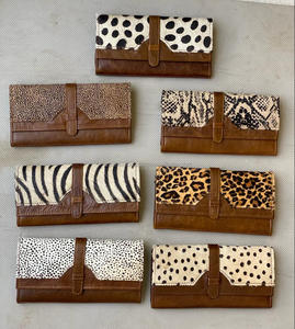 Hecho a mano Animal de piel carteras de cuero de las mujeres con estilo de cuero embrague tarjeta titular de la cartera - Product Image 4