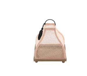 Plateau en marbre artisanal avec couvercle rond transparent adapté aux fêtes, mariages ou occasions spéciales servant des friandises d'Inde - Product Image 2