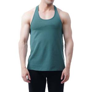 Débardeurs de gym de qualité supérieure pour hommes Styles de fitness personnalisés en coton Tailles de couleur personnalisées en gros-Débardeurs de course d'été - Product Image 1