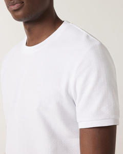 Nueva llegada de camisas de manga corta con cuello redondo para hombres 100% algodón suave de secado rápido con logotipo personalizado pedidos a granel disponibles - Product Image 5