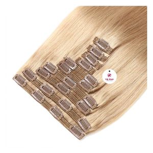 CLIP-IN Naturel Droit Gros Grand Stock de Qualité Supérieure de Cheveux Vierges 100% Cheveux Vierges, Cheveux Bruts Vietnamiens - Product Image 6