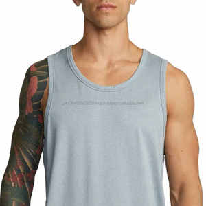 <b>Top</b> High Quality Comfortable Fit Gym Workout <b>Men</b> Tank <b>Top</b> Full Customized Logo <b>Men</b> Tank <b>Top</b> for Sale - Product Image 4
