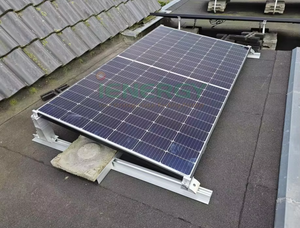 Estructura <span class=keywords><strong>de</strong></span> Montaje con Lastre para Paneles Solares en Techos Planos Orientados al Este-Oeste y al Sur, Soporte <span class=keywords><strong>de</strong></span> Montaje para Paneles Fotovoltaicos para Pedidos al por Mayor - Product Image 6