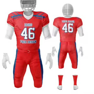 Uniforme de football américain personnalisé, nouveau design, équipes, uniformes de football américain, respirant, fabriqué au Pakistan - Product Image 5