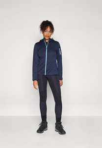 Veste Softshell d'eau Bridge pour femmes bleu foncé personnalisée durable Prix d'usine Manches longues Coupe-vent Vestes de course à pied d'extérieur - Product Image 5