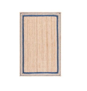 High Quality Jute Natural Hand Woven Door Decorative <strong>Floor</strong> <strong>Mats</strong> Simple Design Living Area Rug Runners for Car &amp; Prayer Use