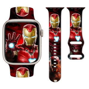 Iron <b>Man</b> <b>Smart</b> <b>Watch</b> Bands Bracelet Compatible with for Apple <b>Watch</b> - Product Image 4