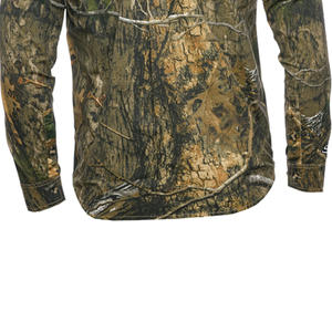 Men's Breathable Custom Hunting Polo T-<b>Shirts</b> Wholesale OEM ODM Services Available Camouflage <b>Shirts</b> For Winter Wear - Product Image 4