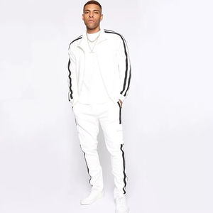 Ensemble de survêtement de luxe ultime pour homme, respirant, grande taille, patchwork, coupe-vent, 2 pièces, pour le fitness - Product Image 2