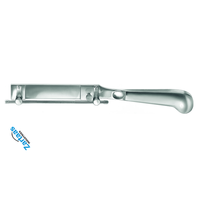 Dermatome Schink en acier inoxydable de haute qualité, complet avec 2 plaques de fixation cutanée et une lame, longueur 30 cm