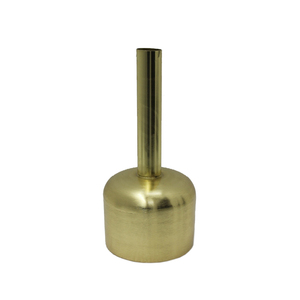 Vajilla de último diseño, florero de hierro decorativo, acabado negro para el hogar y la decoración de hoteles, jarrón de Metal hecho a mano - Product Image 6