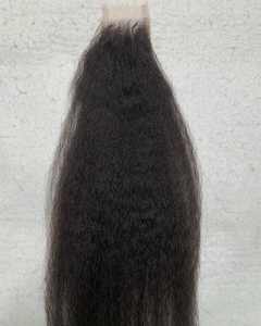 Extensions de cheveux indiens vierges de luxe Paquets ondulés naturels Fermetures à double tirage Exportation directe d'usine - Product Image 4