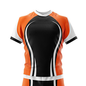 Conjunto de Uniforme de Rugby Unisex de Alta Calidad, Transpirable, con Impresión de Logotipo Personalizado, Colores y Tallas Personalizadas, 100% Poliéster de Secado Rápido - Product Image 4