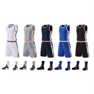 Maillot de basket-ball de bonne qualité avec logo personnalisé, à séchage rapide, uniforme de basket-ball tendance pour le sport, maillot de basket-ball réversible par sublimation - Product Image 3