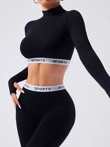 สปอร์ตบราไร้รอยต่อสำหรับผู้หญิงสปอร์ตบราไร้รอยต่อคุณภาพสูงสปอร์ตบราธรรมดาสำหรับผู้หญิง - Product Image 4