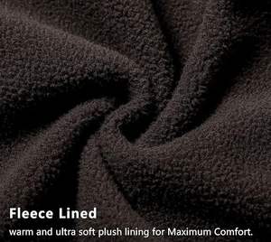 Sweat-shirt à col rond en polaire pour hommes, épais, coupe ample, doux et basique - Product Image 6