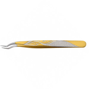 Pince à cils professionnelle en acier inoxydable pour extensions de cils volume, précision garantie, vente en gros - Product Image 6