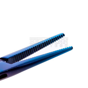 Pinzas Hemostáticas Manuales de Acero Inoxidable Rectas y Curvas - Instrumentos Quirúrgicos Reutilizables para Uso Hospitalario a Alta Temperatura - Product Image 6