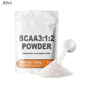 OEM <span class=keywords><strong>BCAA</strong></span> Poeder 4:1:1 Hoog Leucinegehalte 8g <span class=keywords><strong>BCAA</strong></span>'s per portie |   Spiergroei en uithoudingsvermogen |   Suikervrij |   30 porties |   GMP Private Label - Product Image 3