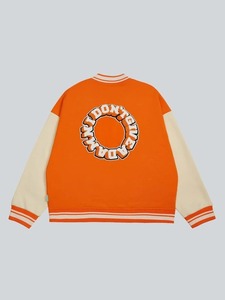 Chaqueta Varsity Personalizada Extra Grande, Chaqueta Bomber de Béisbol, Cuerpo y Mangas de Lana Transpirable - Product Image 4