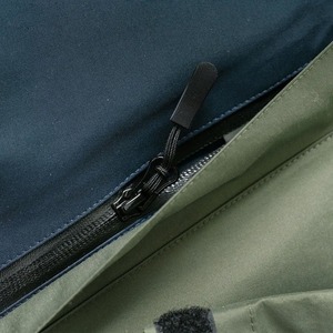 Chaqueta cortavientos con logotipo personalizado OEM para hombre, tela de alta calidad con cuello levantado de talla grande para deportes al aire libre de invierno, calle principal - Product Image 4