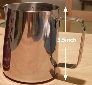 Jarra de Acero Inoxidable Premium para Agua, Leche y Uso en la Cocina, Duradera, Fácil de Limpiar, Diseño Moderno - Product Image 2