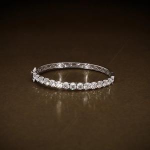Bracelet tennis en moissanite taille brillant rond VVS pour un usage quotidien en argent 925, bijoux sertis de pierres, au meilleur prix - Product Image 1
