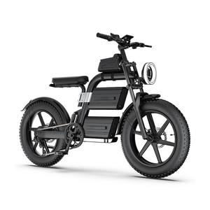 Bicicleta Eléctrica Popular 2026 de 1500W 60V 40AH con Llantas Gruesas de 20 Pulgadas para Adultos, Motor Dual, 68km/V7, con 3 Años de Garantía, Lista para Enviar - Product Image 1