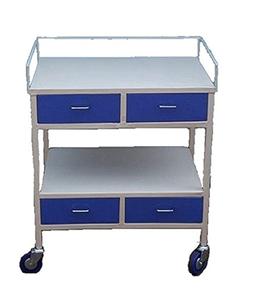 Carrito de Medicina de Cuatro Cajones para Uso Hospitalario Clase I 1 Año de Garantía - Organiza Suministros Médicos - Product Image 3