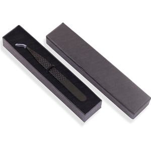 Black Storage <b>Box</b> Organizer Toothed Eyelash Tweezers <b>Empty</b> Packaging <b>Box</b> Stainless Steel Tools Custom Logo Anti-Magnetic Durable - Product Image 2
