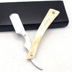 Proveedor Mayorista Pissco de Navajas de Afeitar Rectas para Hombre, Navaja de Afeitar Plegable de Acero Inoxidable, Herramientas de Belleza - Product Image 6
