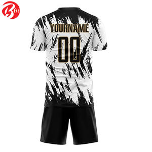 Ropa deportiva de entrenamiento Camisetas y pantalones cortos de fútbol Adultos Camisetas y tops de corte automatizado Ropa de fútbol camiseta de fútbol - Product Image 3