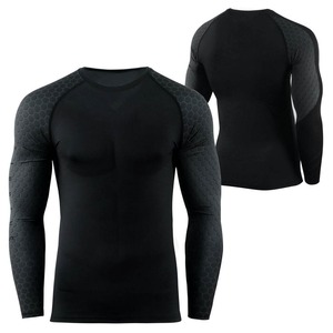 Manches longues hommes femmes Rash Guard chemise de Compression à séchage rapide Rush Guard meilleure qualité Rash Guard pour hommes - Product Image 3