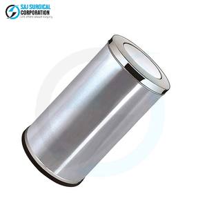 Dispensador de Algodón Manual de Acero Inoxidable Estéril, Diseño Autoclavable, Tapa Hermética que Mantiene la Esternilidad, Reutilizable, General - Product Image 4
