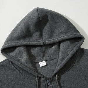 Sweats à capuche zippés Sweats à capuche imprimés DTG personnalisés de haute qualité Sweatshirts Heavyweight - Product Image 3