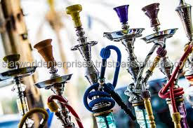 Turco indio Hookah Shisha Pipa de agua Hookah salón pipa de fumar tabaco estilo turco hecho en La India - Product Image 6
