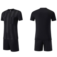 Uniforme de Fútbol Unisex a Precio Económico, Personalizado con Degradado de Color, Manga Corta, Elástico en Cuatro Direcciones, 100% Poliéster, Camisetas de Equipo