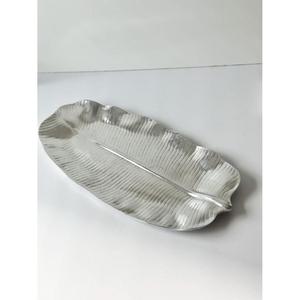 Bandeja martillada Postre Galleta Cupcakes Plato de plata Precio barato Bandejas de servir de metal para restaurantes de hotel Uso Estilo único - Product Image 6