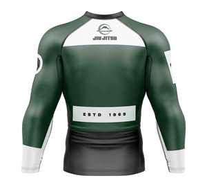Rash Guard การ์ดผื่นสําหรับดําน้ําคุณภาพระดับพรีเมียมพร้อมการออกแบบที่กําหนดเองและโลโก้ ปกป้องรังสียูวี ปรับแต่ง OEM ODM - Product Image 3