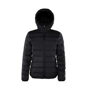 Chaqueta acolchada con capucha Lisa personalizada para mujer, chaqueta acolchada ligera con edredón, abrigos acolchados para mujer - Product Image 5