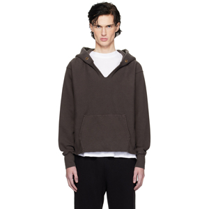 NUEVA Sudadera con capucha recortada personalizada Unisex 400 Gsm Cotton Heavyweight Hoodies Drop Shoulder Cropped Hoodie para hombres - Product Image 4