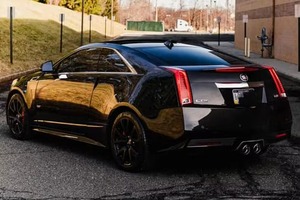 2024 Cadillac CTTS-V купе, популярный автомобиль с кожаными сиденьями в изысканном стиле, левая камера заднего вида - Product Image 2