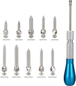 Mini implantes de ortodoncia, 3 uds., microtornillo + 1 destornillador, herramienta, materiales inoxidables - Product Image 4