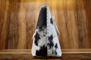 Bolso de mano bohemio para mujer con estampado de animales de cuero genuino único Diseño elegante y espacioso Asa de hombro Elección multicolor - Product Image 2