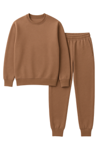 Conjunto Deportivo Casual de Invierno para Hombre, Personalizado y Exclusivo, Traje de Dos Piezas para Correr al Aire Libre, en Felpa de Poliéster/Algodón - Product Image 2